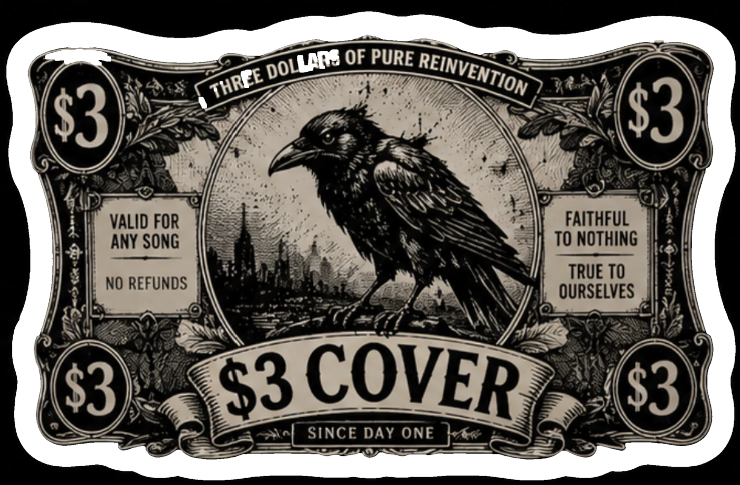 $3 Cover